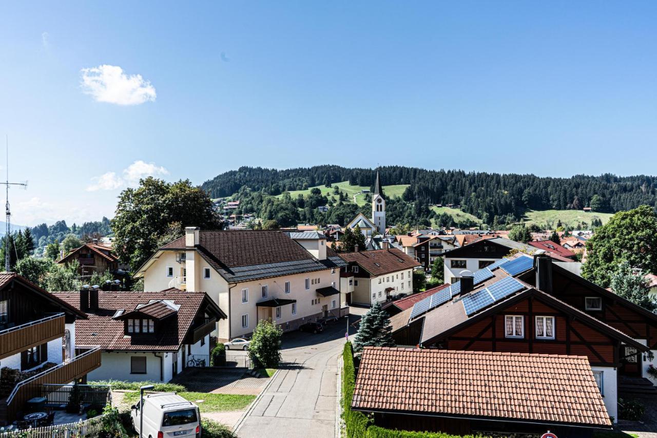 Giebelblick-B Appartement Oberstaufen Buitenkant foto